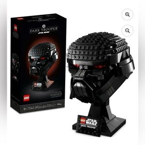 ✨ NIB LEGO Star Wars Dark Trooper Helmet – Set 75343  ✨